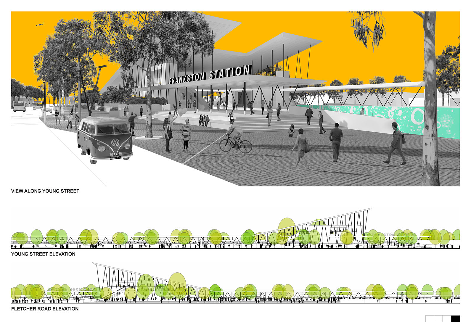 Frankston Rail Station Competition Board 4